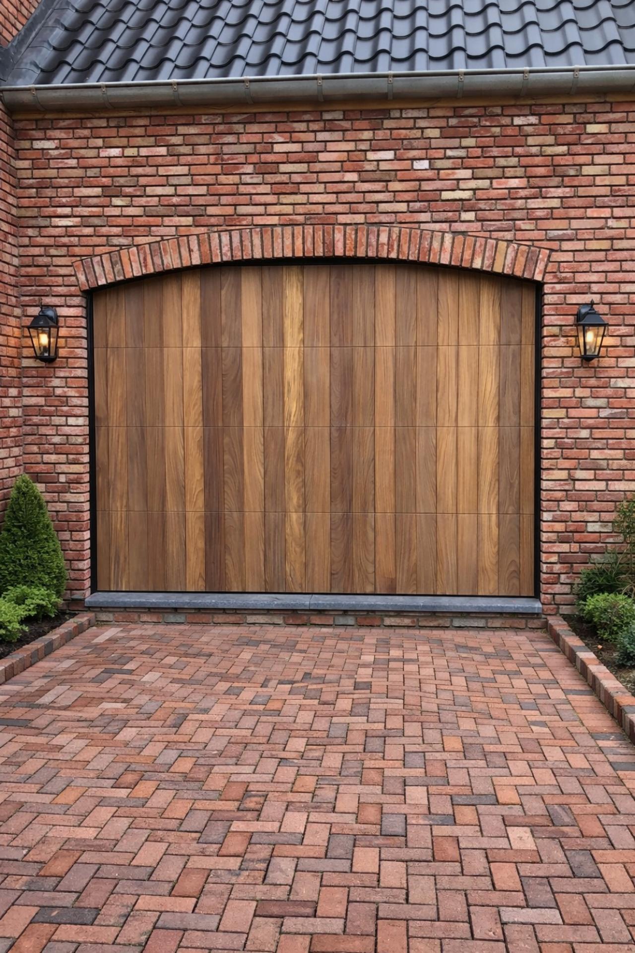 Gerealiseerde Houten Garagepoorten 2jpg